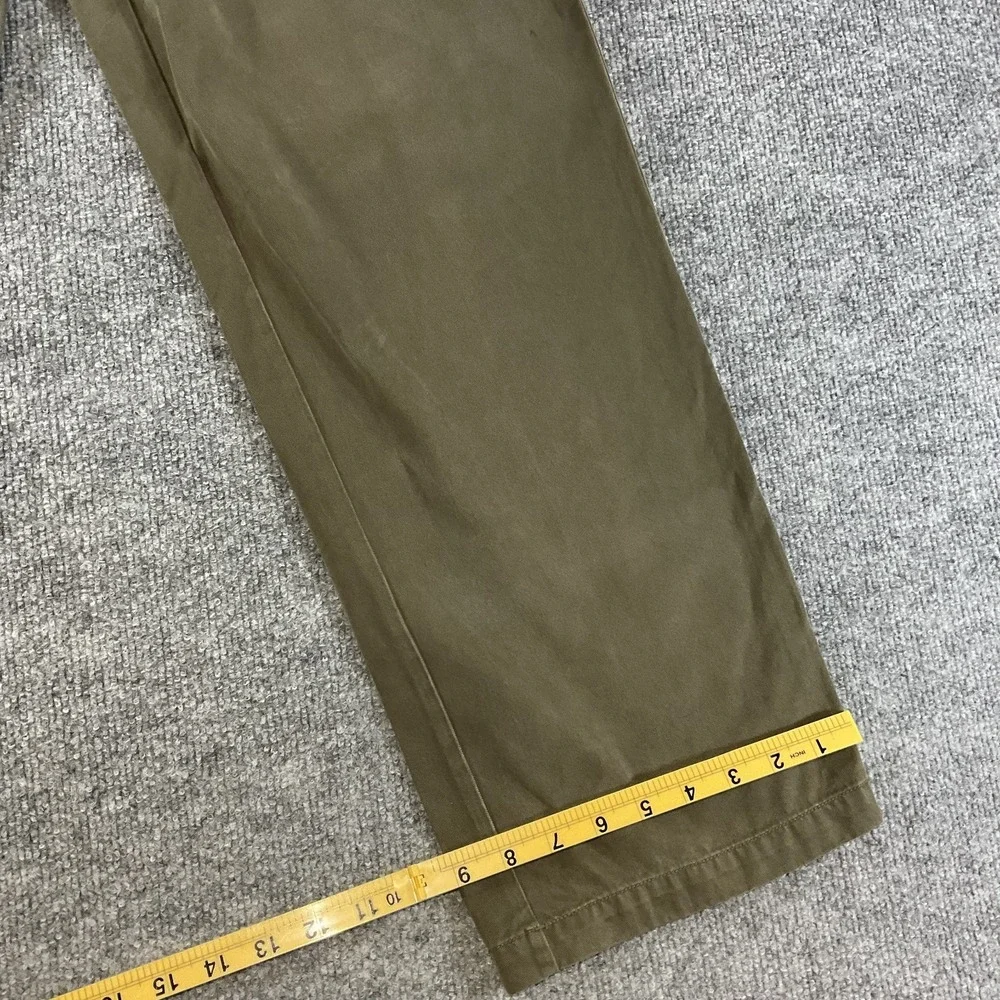 Tommy Bahama Relax Fit Dress Pants 32x32 Olive Green Tencel Lyocell Blend Made